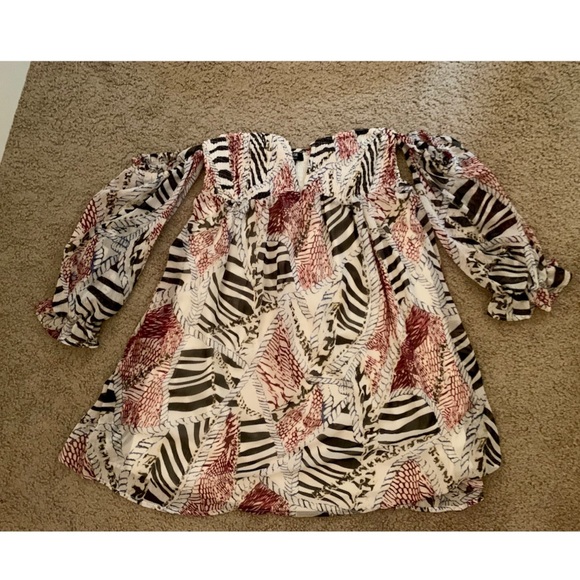 Mixed print Size M Boho Dress - Picture 1 of 1